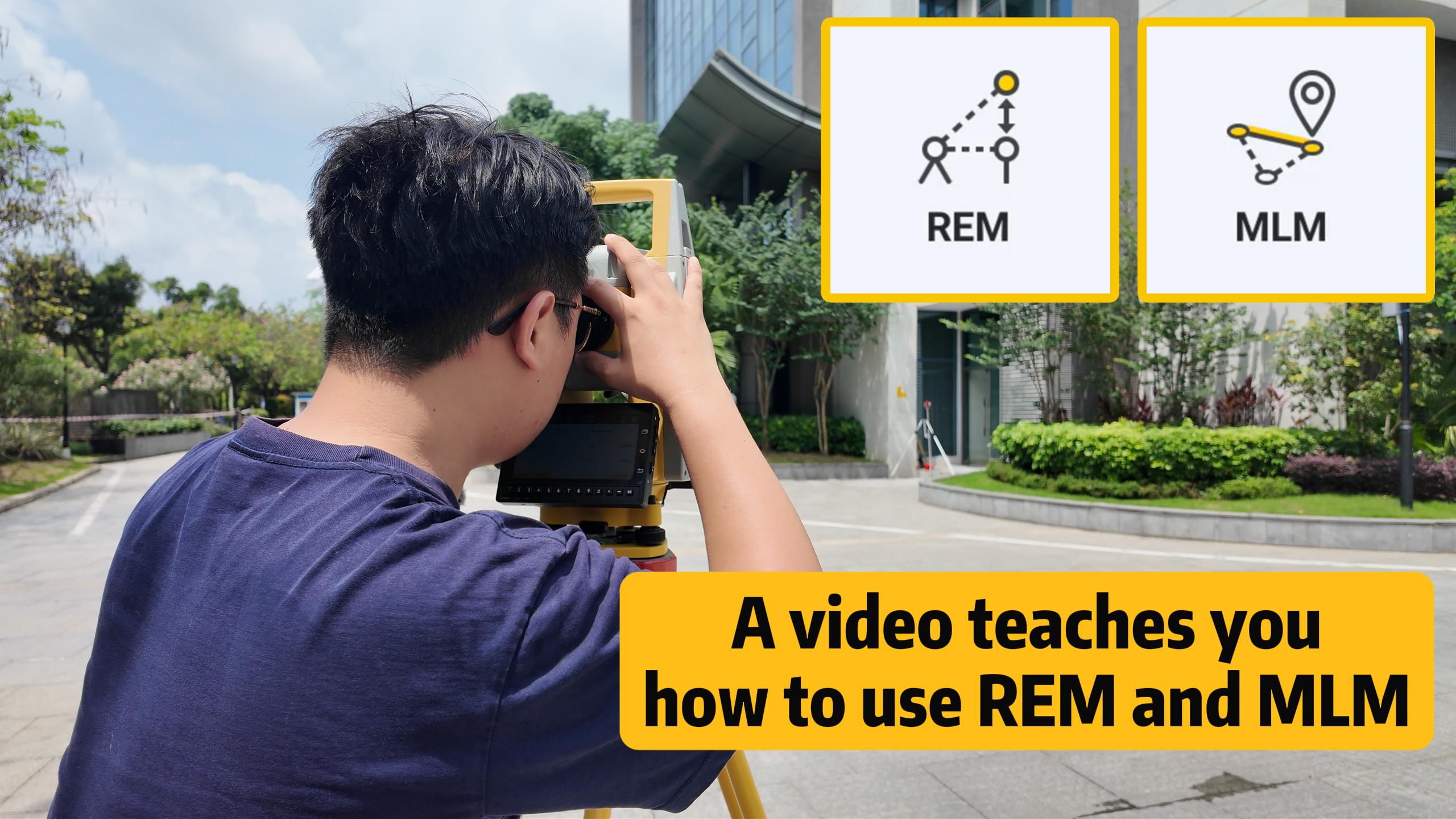 How to use REM and MLM functions in NS30