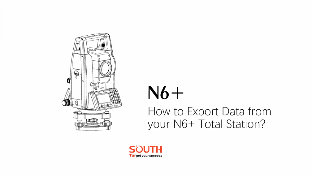 Episode 14_N6+_ How to Export Data from N6+ Total Station