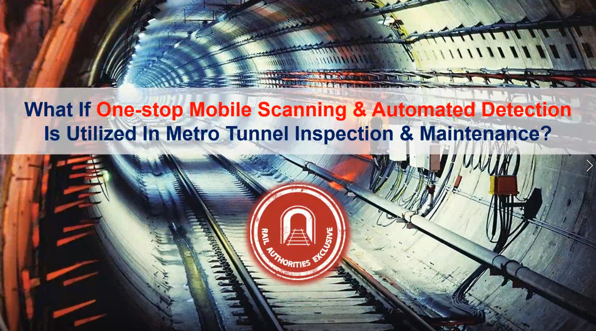 One-stop Mobile Scanning and Automated Detection for Metro Tunnel Inspection and Maintenance