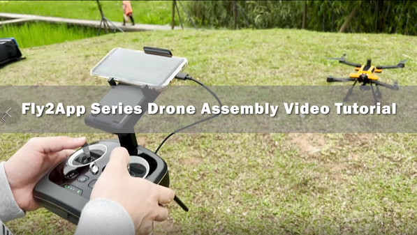 Fly2App Series Drone Assembly Video Tutorial