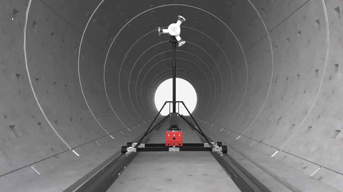 One-stop Metro Tunnel Mobile Scanning & Automated Detection System MS100 
