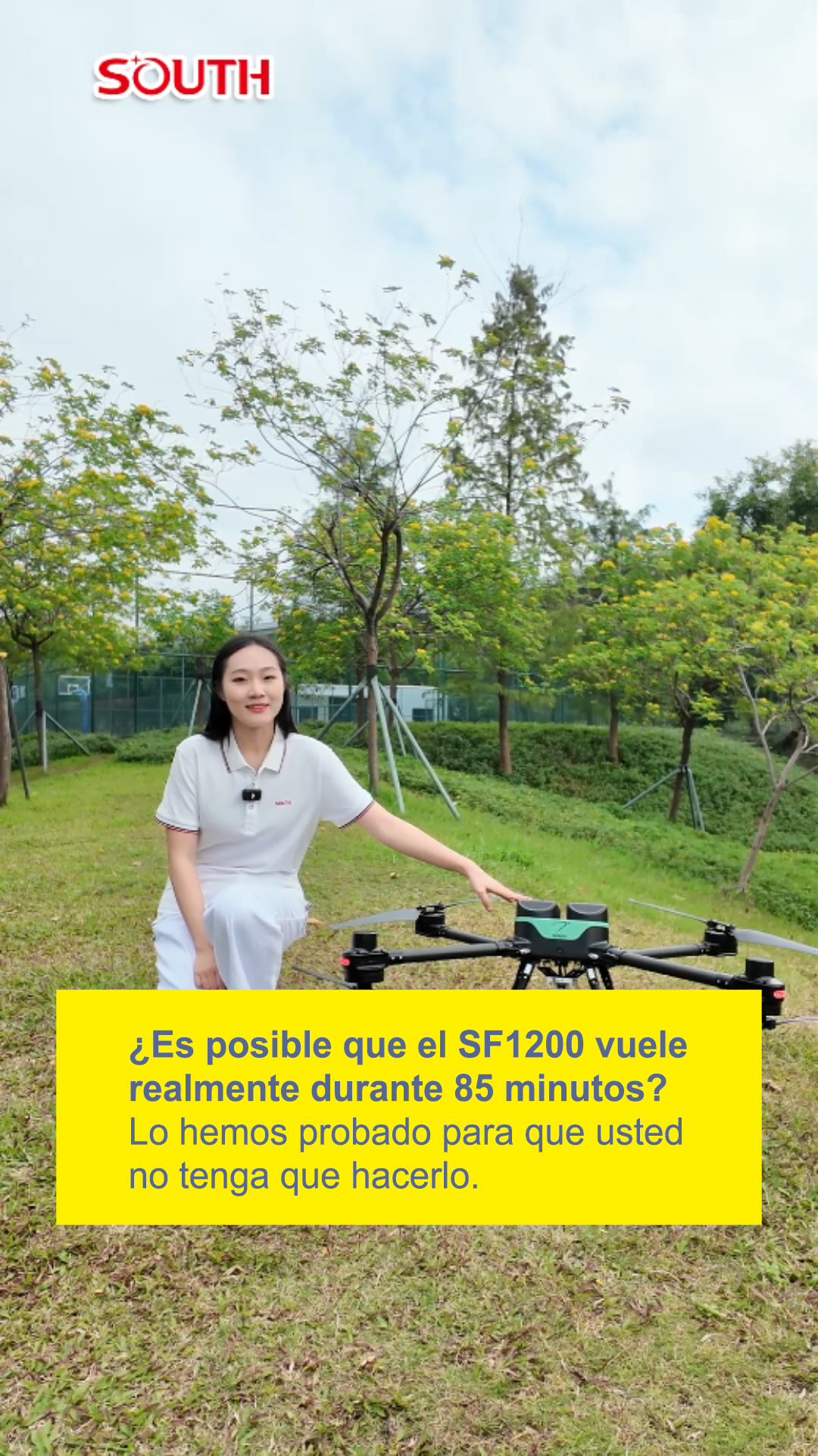 ¿Es posible que el SF1200 vuele realmente durante 85 minutos? Lo hemos probado para que usted no tenga que hacerlo.