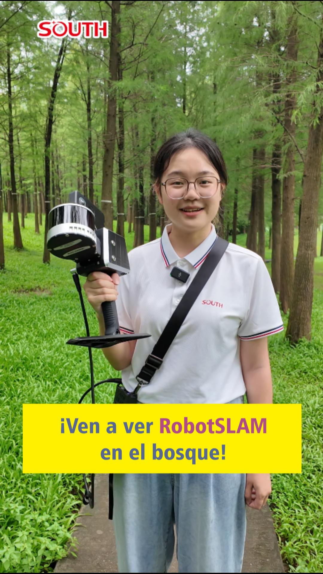 ¡Ven a ver RobotSLAM en el bosque!