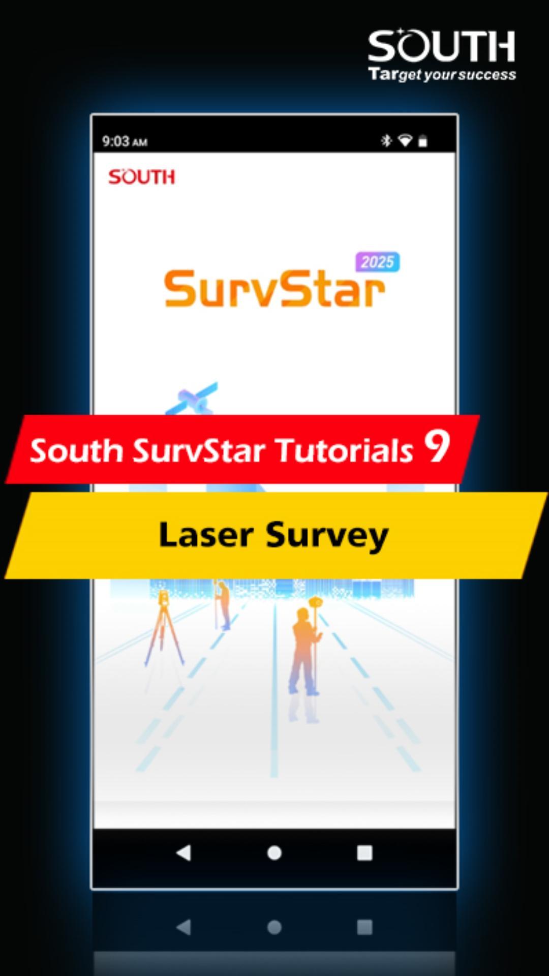 South SurvStar Tutorials 9 - Laser Survey