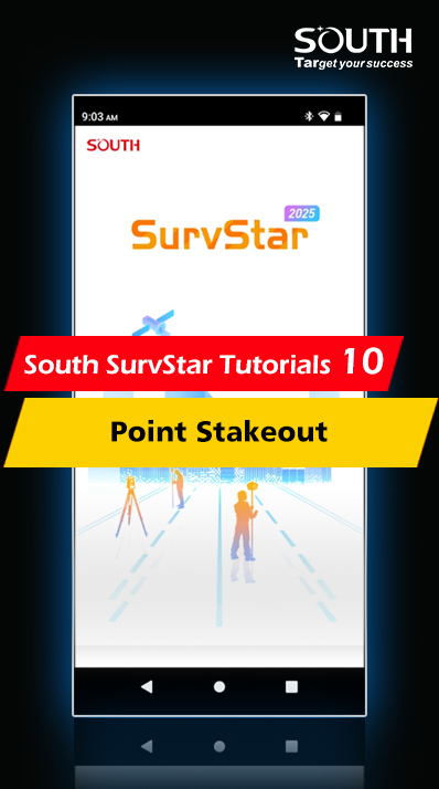 South SurvStar Tutorials 10 - Point Stakeout